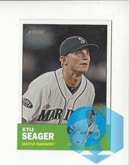 2012 Topps Heritage #466 Kyle Seager Mariners SP